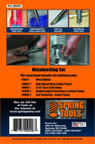 Spring Tools 4 Piece Metal Working Set